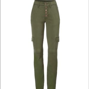 CAbi button fly cargo pants